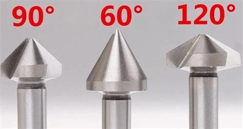 how to countersink sheet metal|90 degree countersink chart.